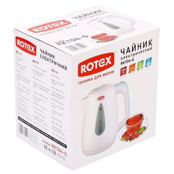 Електрочайник Rotex RKT04-G RKT04-G фото