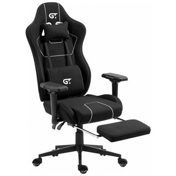 Крісло ігрове GT Racer X-2305 Black (X-2305 Fabric Black) X-2305 Fabric Black фото