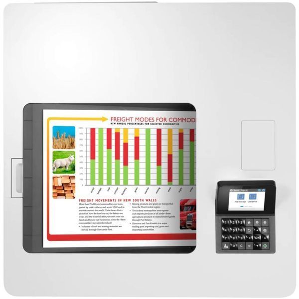Принтер А4 HP Color LJ Enterprise M554dn 7ZU81A фото