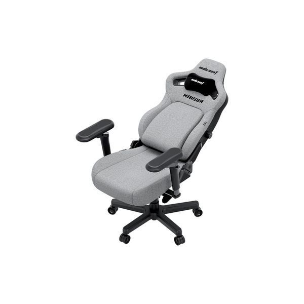 Крісло ігрове AndaSeat Kaiser 4 V2 Fabric Size XL Ash Grey (AD12YDDC-XLL-20-G-CF-03) AD12YDDC-XLL-20-G-CF-03 фото