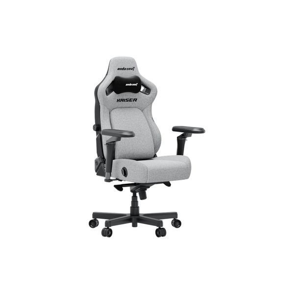 Крісло ігрове AndaSeat Kaiser 4 V2 Fabric Size XL Ash Grey (AD12YDDC-XLL-20-G-CF-03) AD12YDDC-XLL-20-G-CF-03 фото