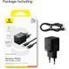 Зарядний пристрій Baseus Palm Fast Charger 1C 20W + Cable 1.0m Type-C 60W black (P10111602113-01) P10111602113-01 фото 6