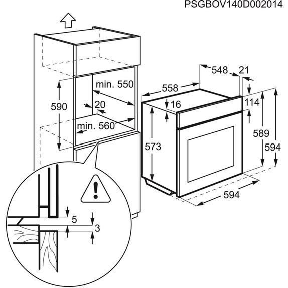 Духова шафа Electrolux EOA 5220 FOR (EOA5220FOR) EOA5220FOR фото