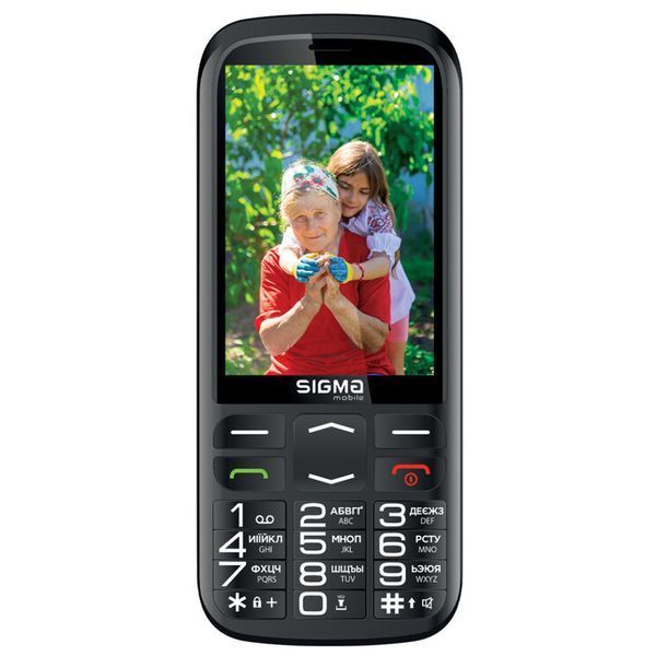 Мобільний телефон Sigma Comfort 50 Optima Black 4827798122310 фото