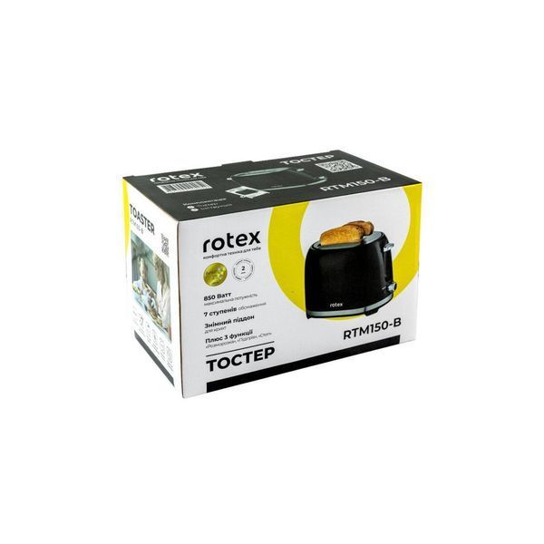 Тостер Rotex RTM150-B RTM150-B фото