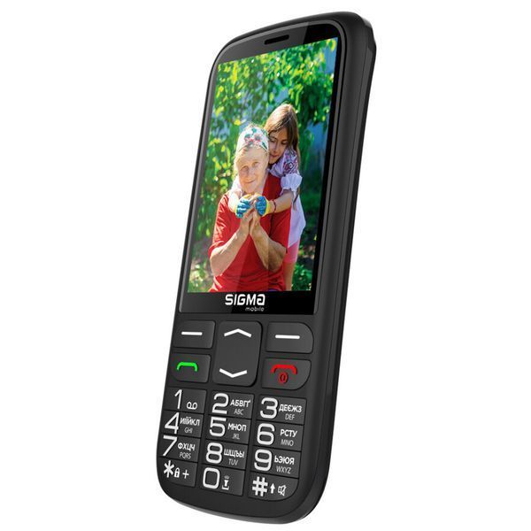 Мобільний телефон Sigma Comfort 50 Optima Black 4827798122310 фото