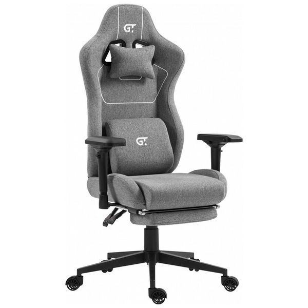 Крісло ігрове GT Racer X-2305 Gray (X-2305 Fabric Gray) X-2305 Fabric Gray фото