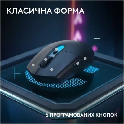 Мишка Logitech G305 X Superlight Wireless Black (910-007739) 910-007739 фото