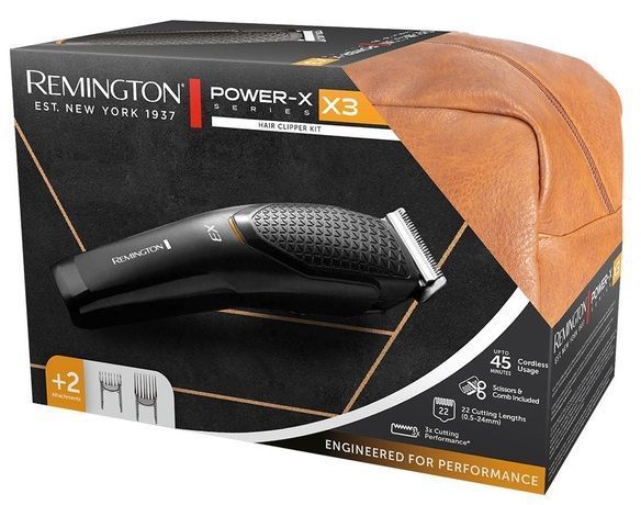 Тример REMINGTON HC3000GP E51 X3 Power-X Series Giftpack 43312560100 фото