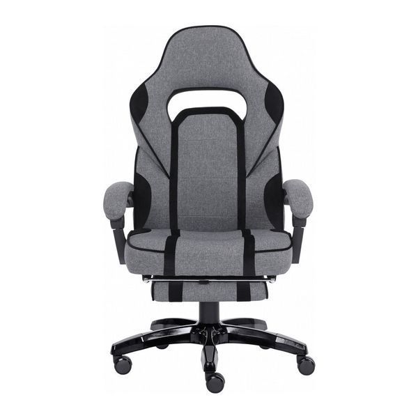 Крісло ігрове GT Racer X-2749-1 Gray/Black Suede (X-2749-1 Fabric Gray/Black Suede) X-2749-1 Fabric Gray/Blac фото