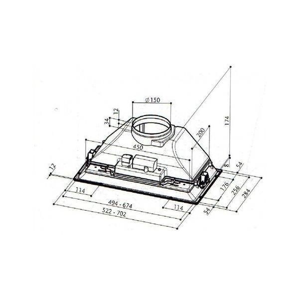 Витяжка кухонна Faber INKA SMART HC X A70 INKA SMART HC X A70 фото