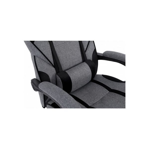 Крісло ігрове GT Racer X-2749-1 Gray/Black Suede (X-2749-1 Fabric Gray/Black Suede) X-2749-1 Fabric Gray/Blac фото