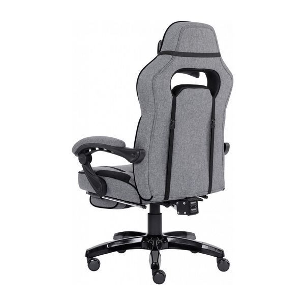 Крісло ігрове GT Racer X-2749-1 Gray/Black Suede (X-2749-1 Fabric Gray/Black Suede) X-2749-1 Fabric Gray/Blac фото