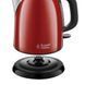 Електрочайник Russell Hobbs Colours Plus Mini 1л, метал, червоно-чорний 24992-70 фото 2