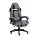 Крісло ігрове GT Racer X-2749-1 Gray/Black Suede (X-2749-1 Fabric Gray/Black Suede) X-2749-1 Fabric Gray/Blac фото 2