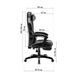 Крісло ігрове GT Racer X-2749-1 Gray/Black Suede (X-2749-1 Fabric Gray/Black Suede) X-2749-1 Fabric Gray/Blac фото 12