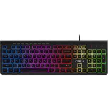 Клавіатура Vinga KB-460 Black KB-460 Black фото