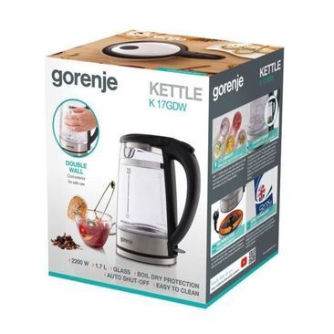 Електрочайник Gorenje K 17 GDW K 17 GDW фото