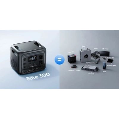 Зарядна станція BLUETTI Elite 300 2400W 3014.4Wh (EL300) EL300 фото