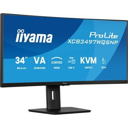 Монітор iiyama XCB3497WQSNP-B1 XCB3497WQSNP-B1 фото