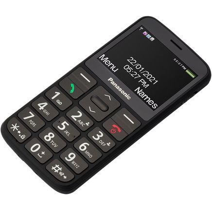 Мобільний телефон Panasonic KX-TU160 Black KX-TU160EXB фото