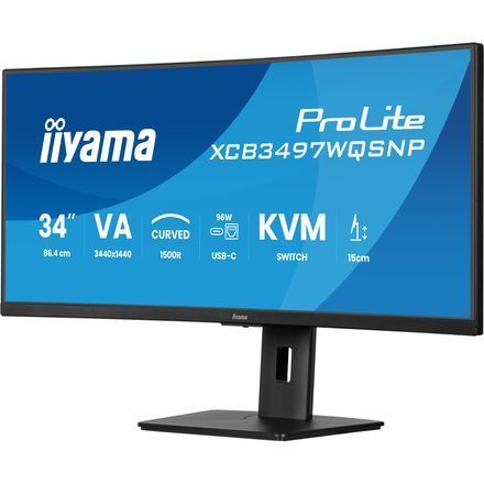 Монітор iiyama XCB3497WQSNP-B1 XCB3497WQSNP-B1 фото