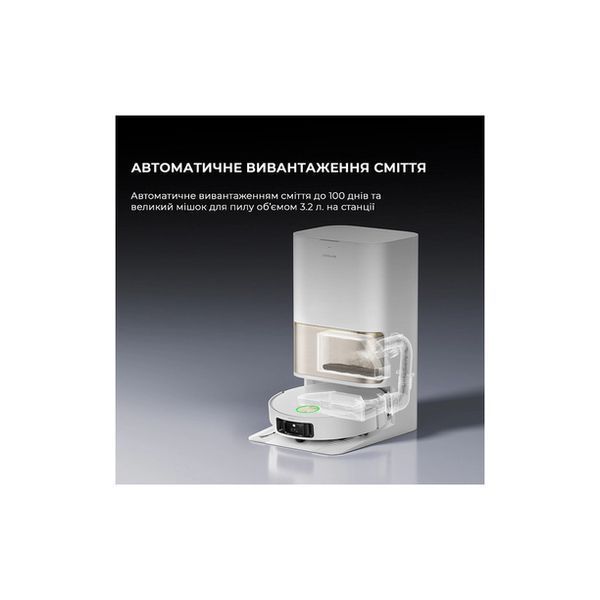 Пилосос Dreame Bot L50 Pro Ultra White (RLL84CE) RLL84CE фото