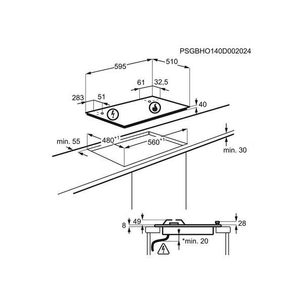 Варильна поверхня Electrolux KGS64562SX KGS64562SX фото