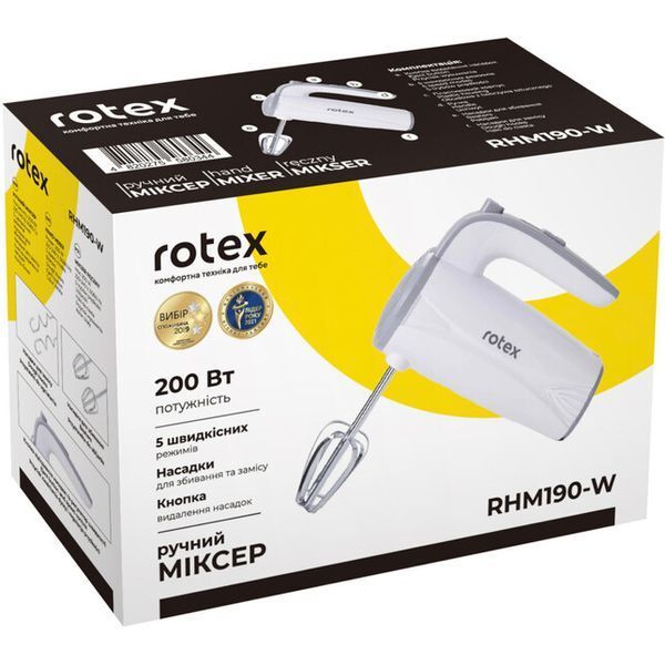 Міксер Rotex RHM190-W RHM190-W фото