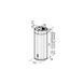 Витяжка Faber Corinthia Isola Ev8+ Wh Matt/Ts A37 110.0456.219 фото 2