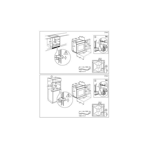 Духова шафа Electrolux електрична LOF4P06BK LOF4P06BK фото