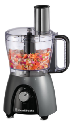 Кухонний комбайн RUSSELL HOBBS 27111-56 Matte Charcoal Food Processor 25189024002 фото