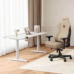 Крісло ігрове Anda Seat Kaiser 3E Fabric XL Dark Beige (AD23YC-XL-09-H-CF-H01) AD23YC-XL-09-H-CF-H01 фото
