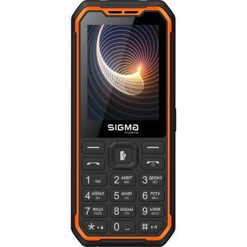 Мобільний телефон Sigma X-style 310 Force Black Orange 4827798855126 фото