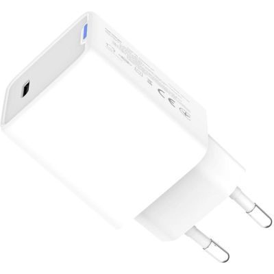 Зарядний пристрій ColorWay GaN Mini 45W PD Port PPS USB-C white (CW-CHS057PD-WT) CW-CHS057PD-WT фото