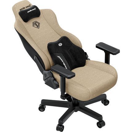 Крісло ігрове Anda Seat Kaiser 3E Fabric XL Dark Beige (AD23YC-XL-09-H-CF-H01) AD23YC-XL-09-H-CF-H01 фото