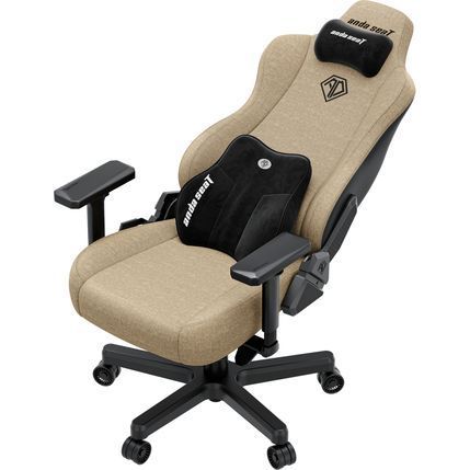 Крісло ігрове Anda Seat Kaiser 3E Fabric XL Dark Beige (AD23YC-XL-09-H-CF-H01) AD23YC-XL-09-H-CF-H01 фото