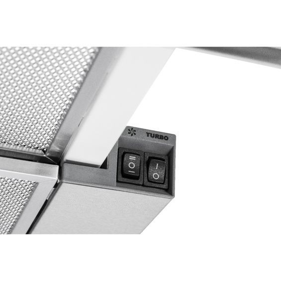 Витяжка кухонна GRANADO Telde 603-700 inox black glass (GCH16371) GCH16371 фото