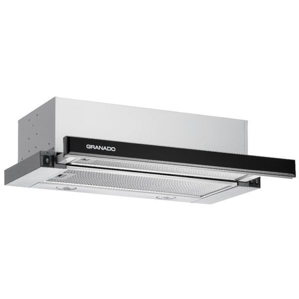 Витяжка кухонна GRANADO Telde 603-700 inox black glass (GCH16371) GCH16371 фото