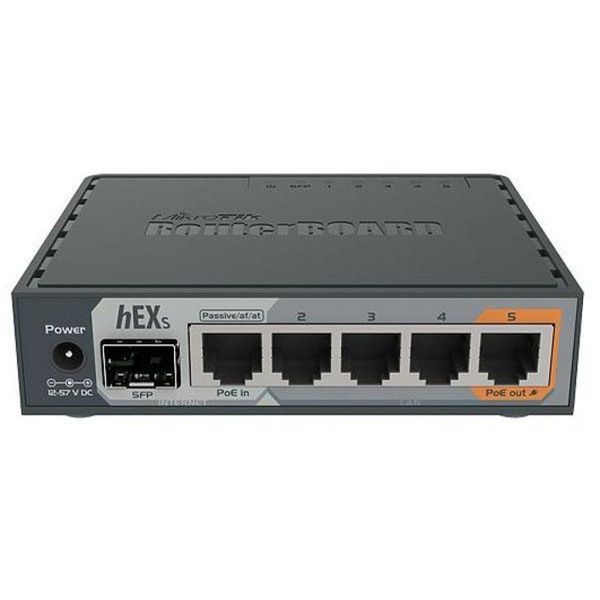 Маршрутизатор Mikrotik hEX S (RB760IGS) RB760IGS фото