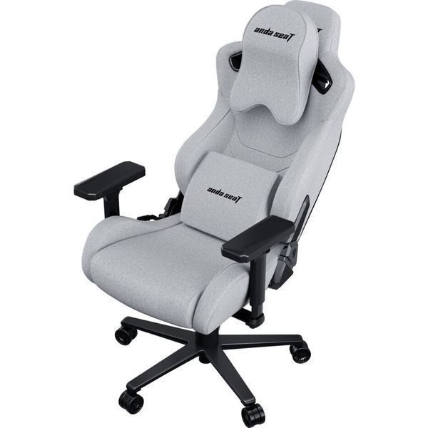 Крісло ігрове Anda Seat Kaiser Frontier Fabric XL Grey Linen (AD12YXL-17-G-F) AD12YXL-17-G-F фото
