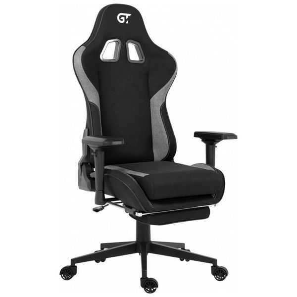 Крісло ігрове GT Racer X-2308 Black/Gray (X-2308 Fabric Black/Gray) X-2308 Fabric Black/Gray фото