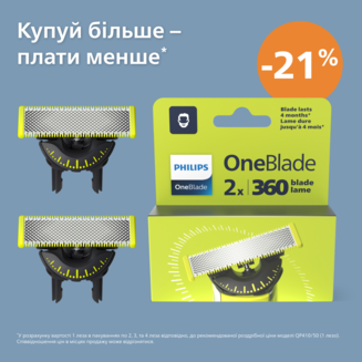 Тример PHILIPS QP420/50 OneBlade QP420/50 фото