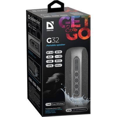 Акустична система Defender G32 20Вт Black (65232) 65232 фото