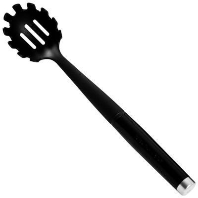Ложка кухарська KitchenAid Classic для спагеті 33,7 см чорний (KCG005OHOBE) KCG005OHOBE фото