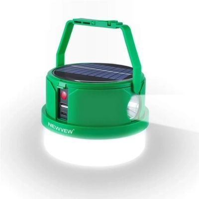 Ліхтар NEWVEW NV-E972 50W Solar Panel 2400mAh Green (NWVW-NV-E972-GN) NWVW-NV-E972-GN фото