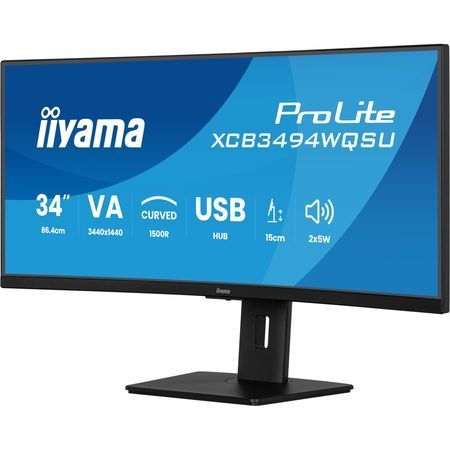 Монітор iiyama XCB3494WQSU-B1 XCB3494WQSU-B1 фото
