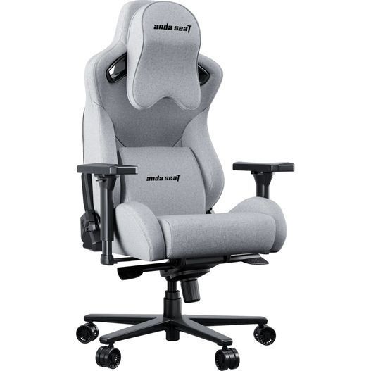 Крісло ігрове Anda Seat Kaiser 2 Pro Fabric Size XL Grey (AD12YXL-17-G-F-G01) AD12YXL-17-G-F-G01 фото