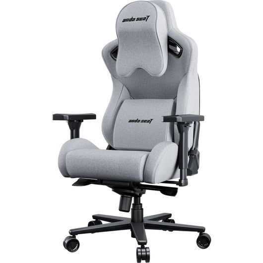 Крісло ігрове Anda Seat Kaiser 2 Pro Fabric Size XL Grey (AD12YXL-17-G-F-G01) AD12YXL-17-G-F-G01 фото