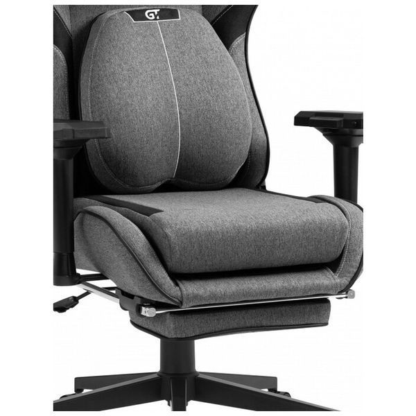 Крісло ігрове GT Racer X-2308 Gray/Black (X-2308 Fabric Gray/Black) X-2308 Fabric Gray/Black фото